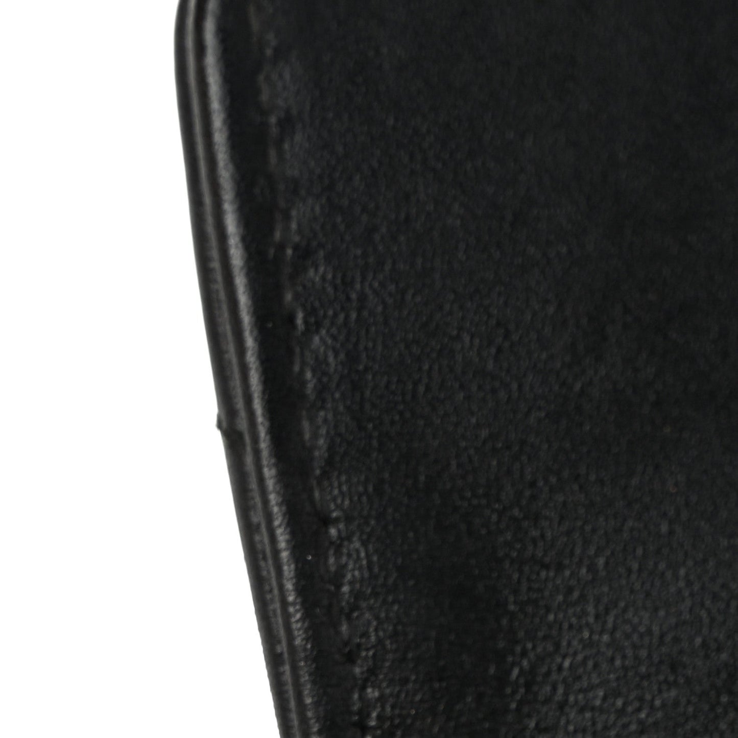 Calfskin Matelasse GG Marmont Chain Wallet Black
