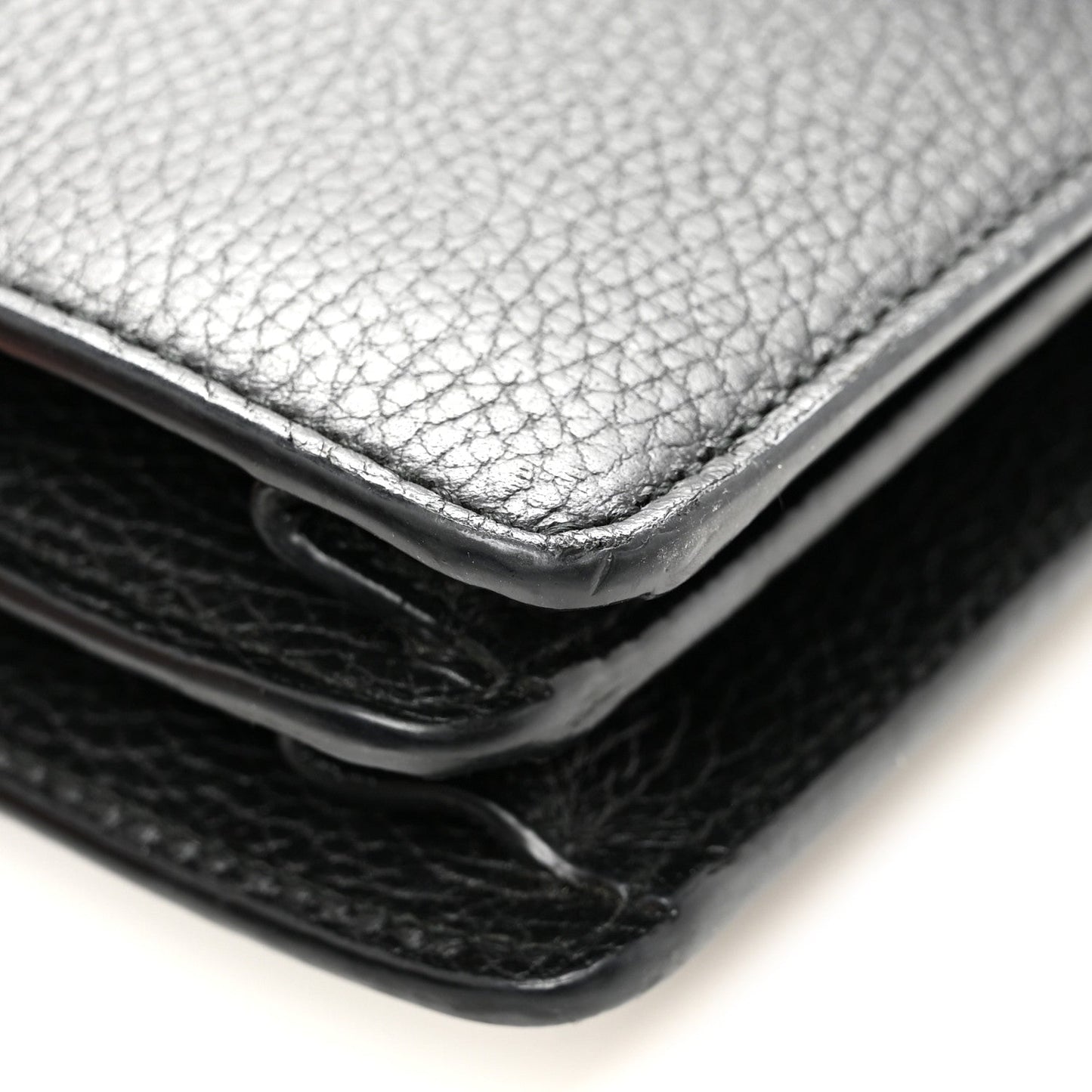 Pebbled Calfskin Small Dionysus Shoulder Bag Black