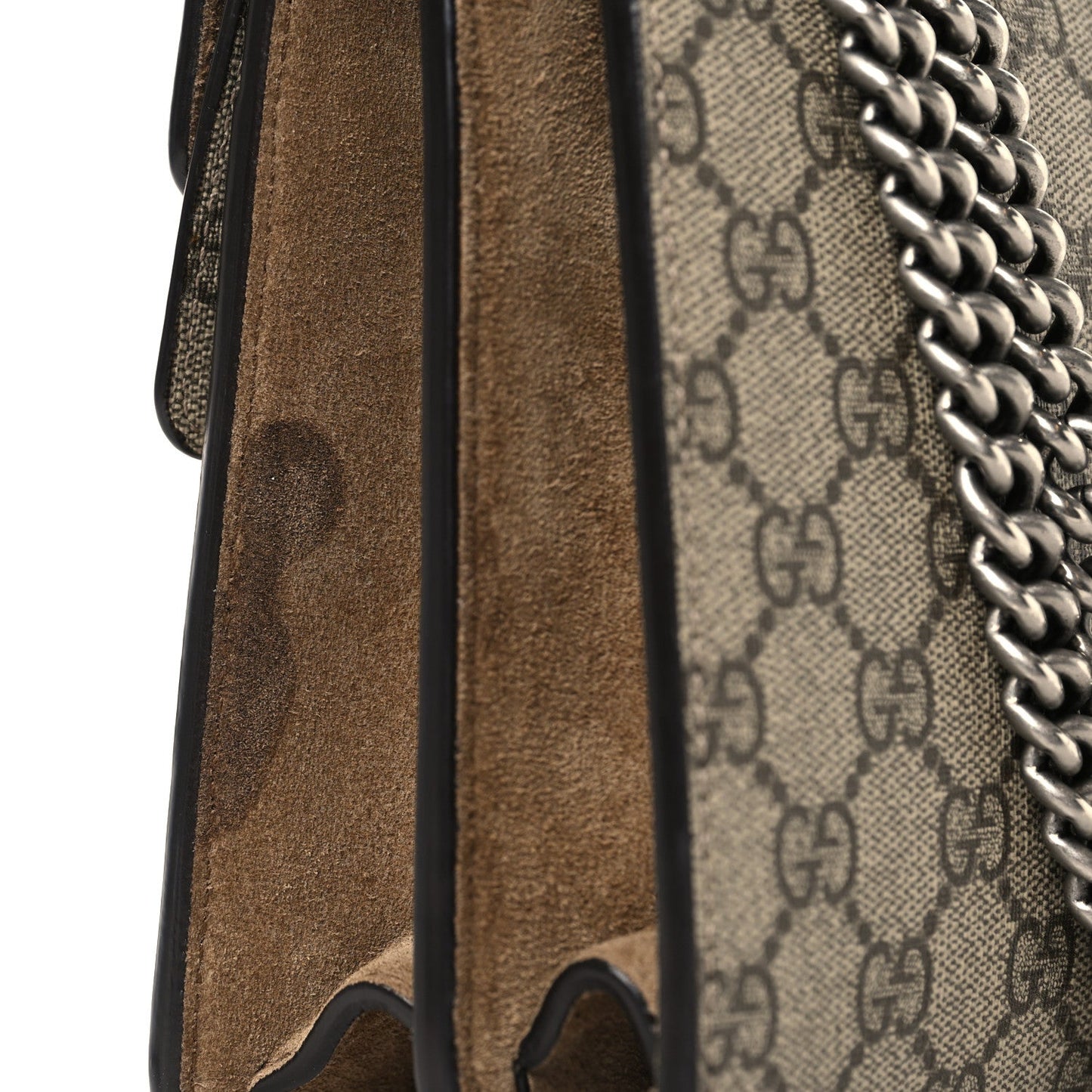 GG Supreme Monogram Small Dionysus Shoulder Bag Taupe