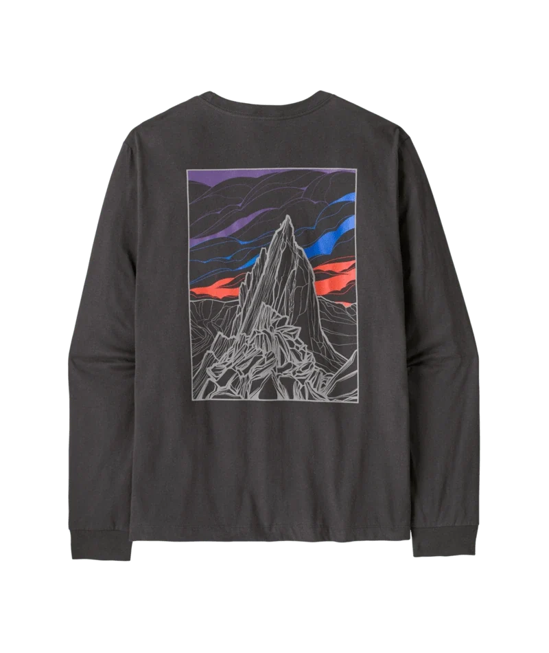 Patagonia Long-Sleeved Cloud Crag T-Shirt - Men's - Capilene Cool Daily Moisture-Wicking Sun Shirt
