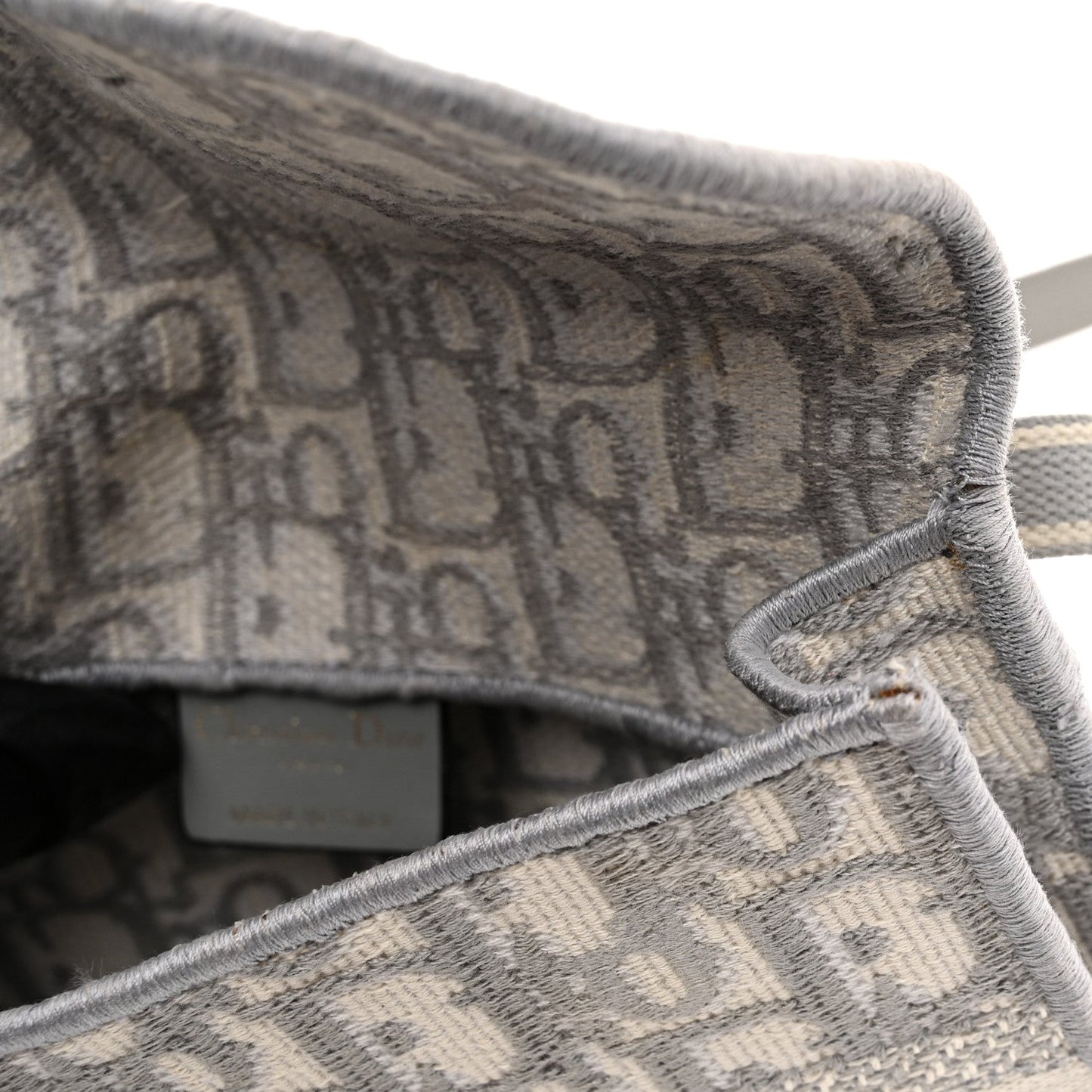 Oblique Slim Saddle Pouch Grey Grey