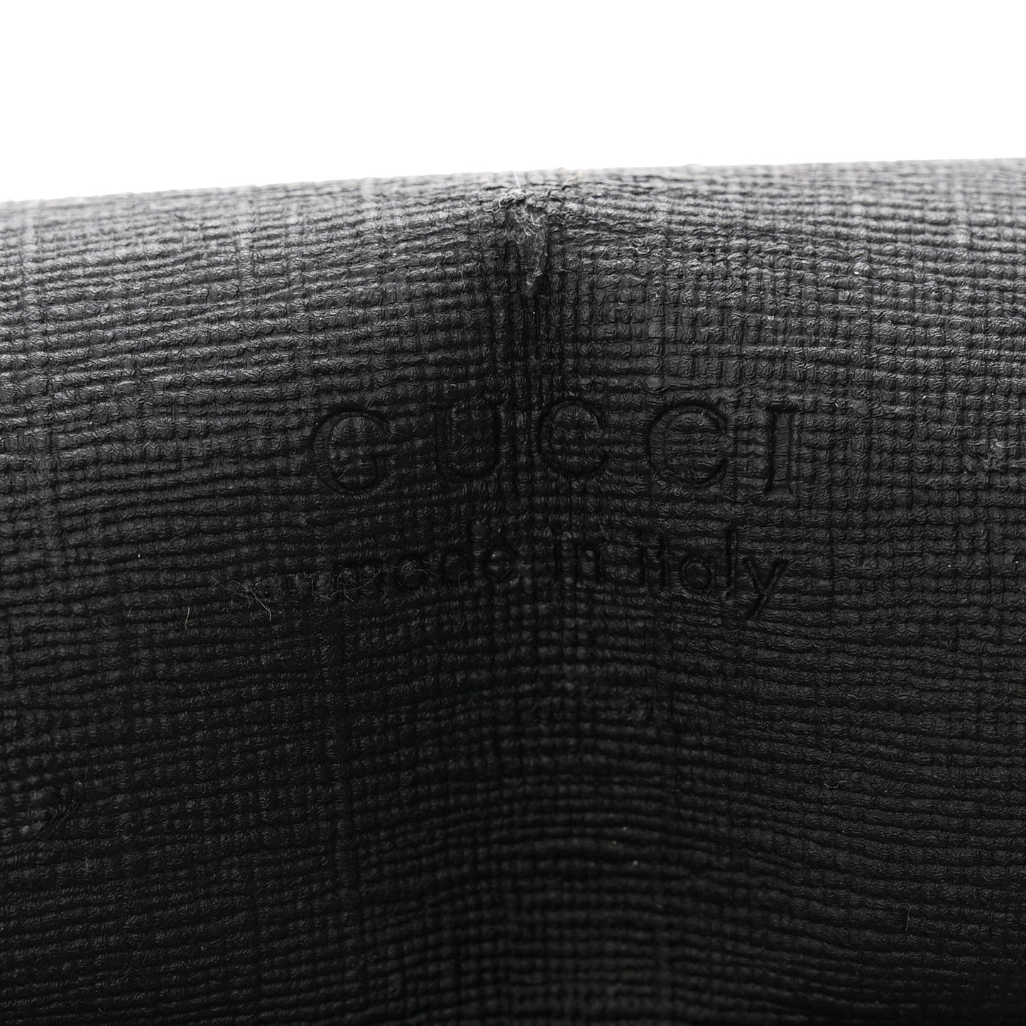 GG Supreme Monogram Belt Bag Black