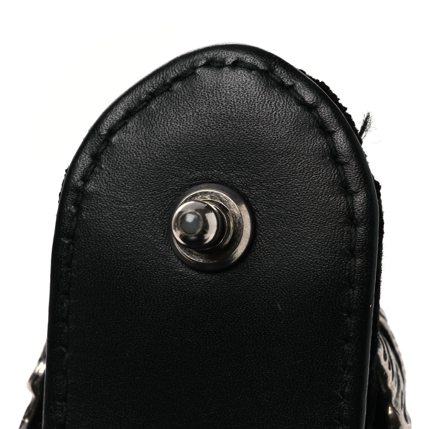 Velvet GG Monogram Small Dionysus Shoulder Bag Black