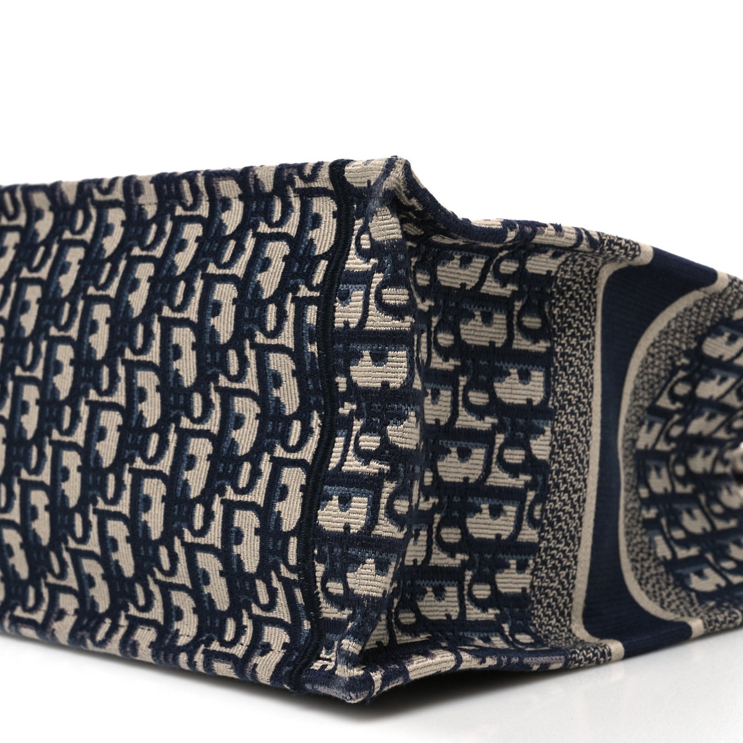 Oblique Medium Book Tote Blue Multicolor