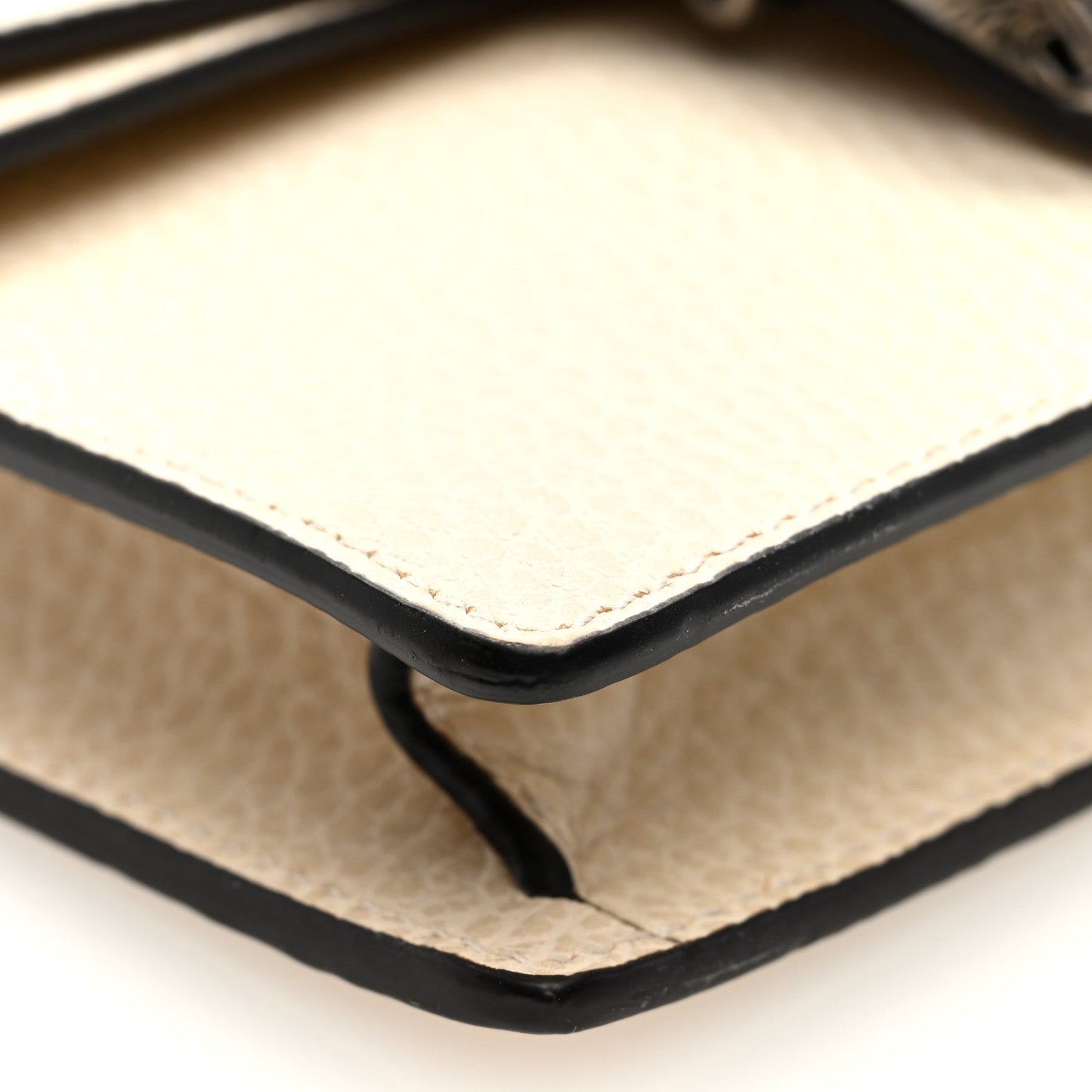 Dollar Calfskin Crystal Super Mini Dionysus Shoulder Bag Mystic White Black Diamond