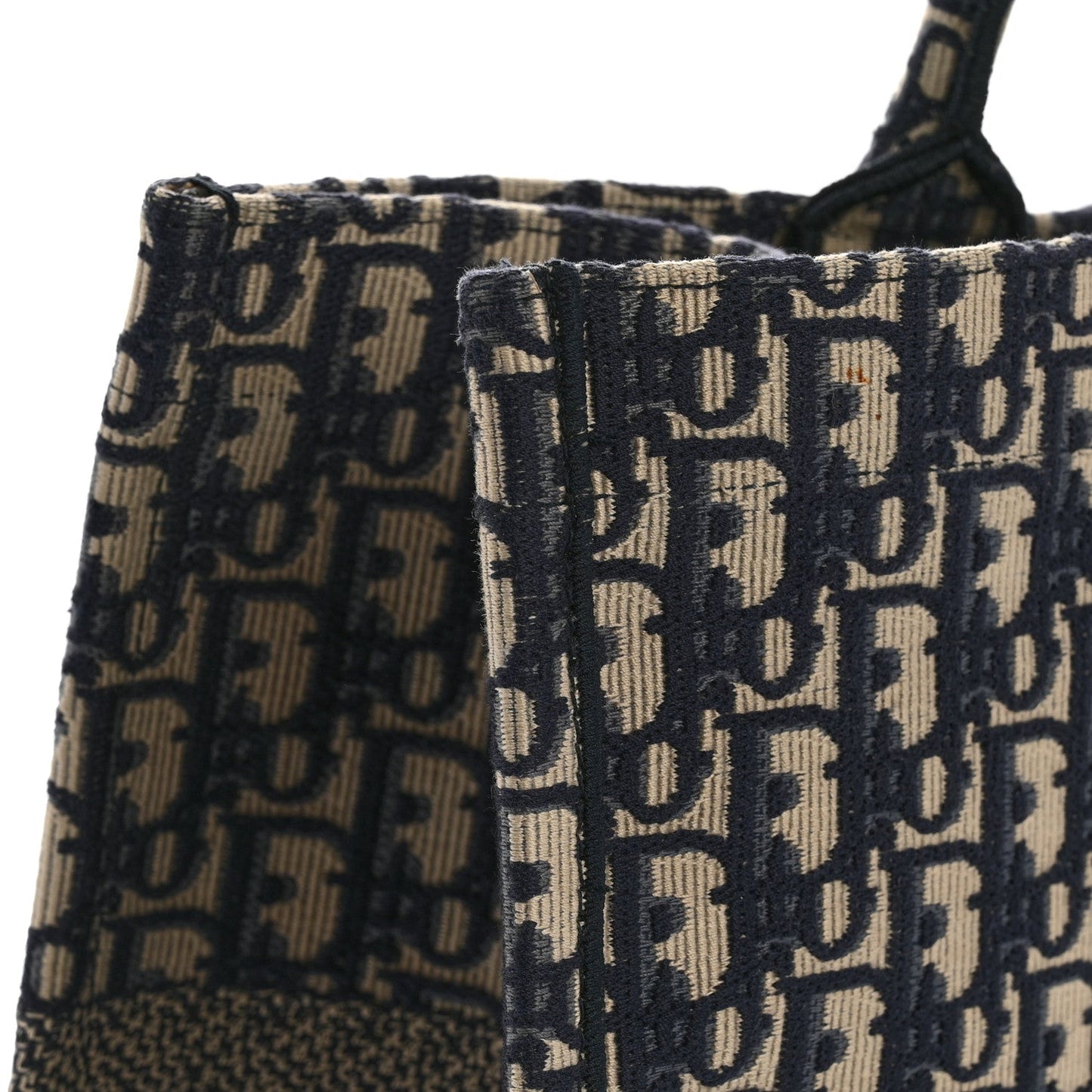 Oblique Large Book Tote Blue Multicolor