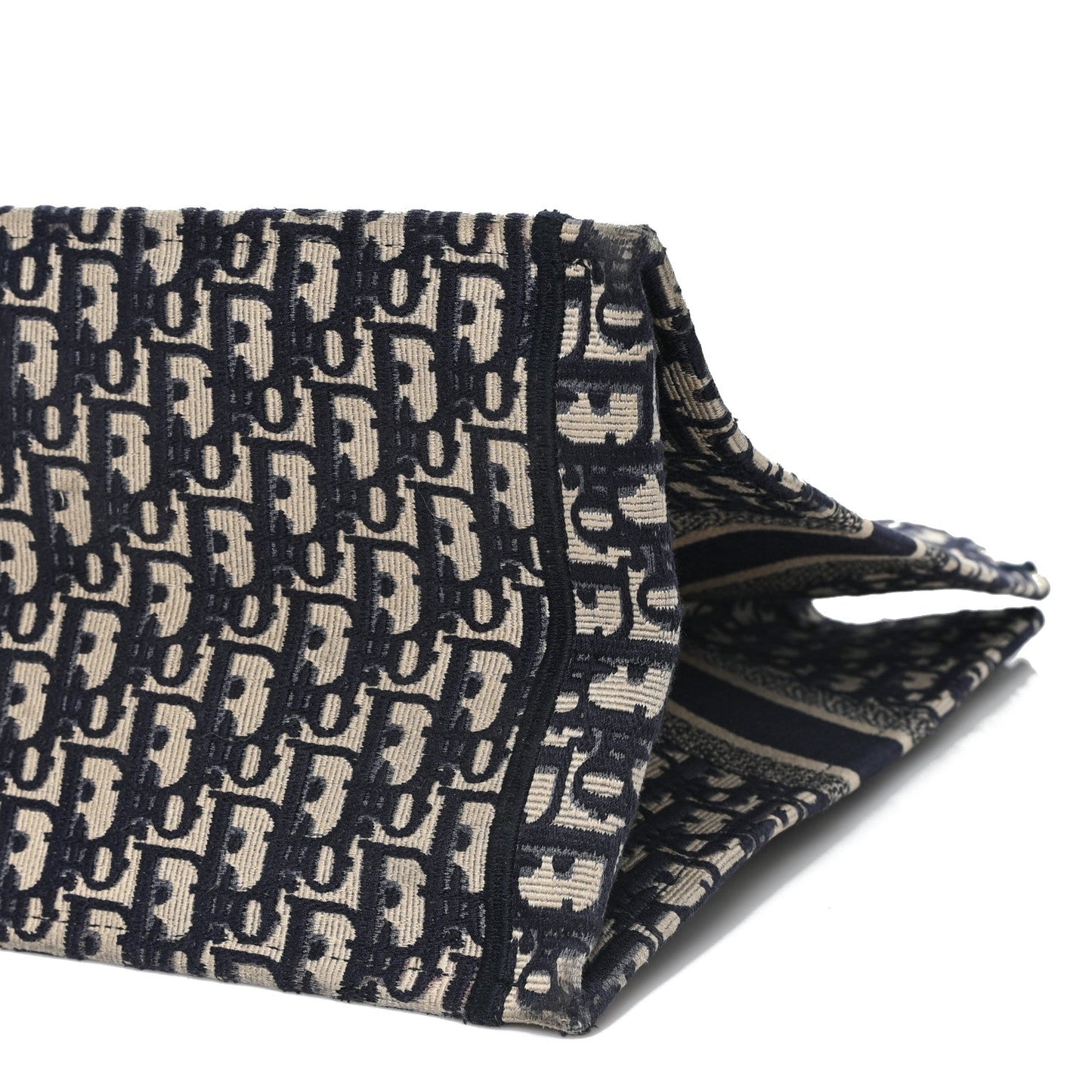 Oblique Large Book Tote Blue Multicolor
