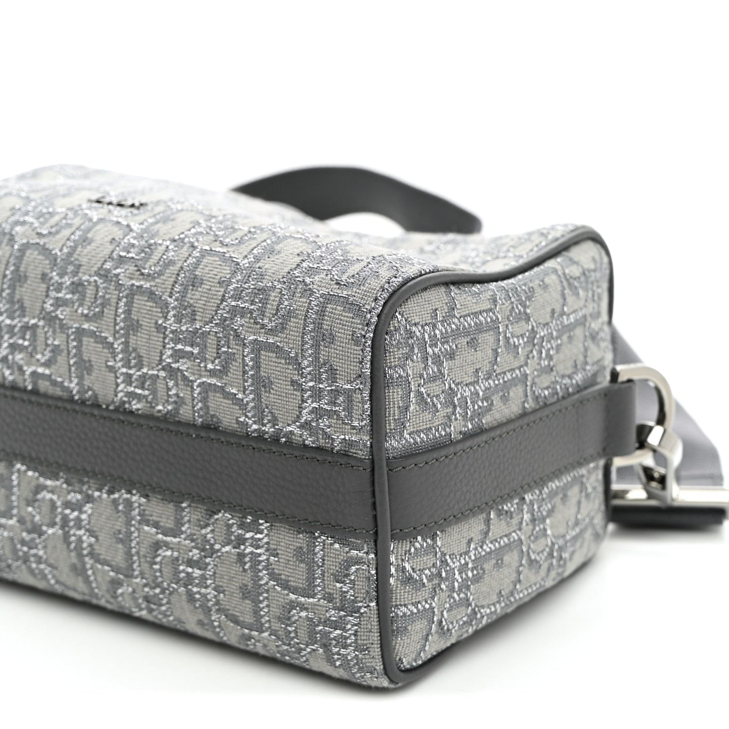Oblique Jacquard Lingot 22 Bag Silver