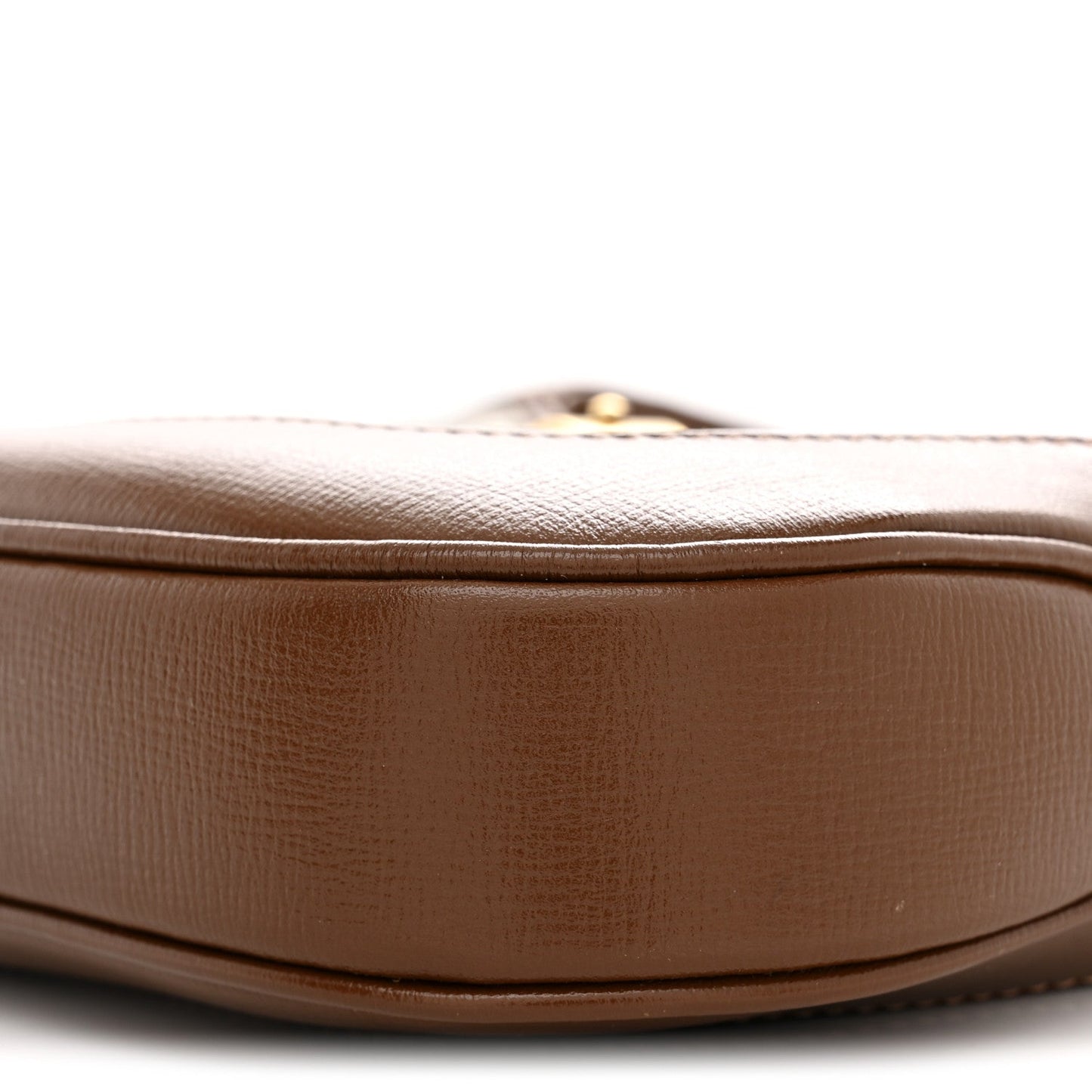 GG Supreme Monogram Azalea Calfskin Web Small Jackie 1961 Hobo Beige Ebony Brown Sugar