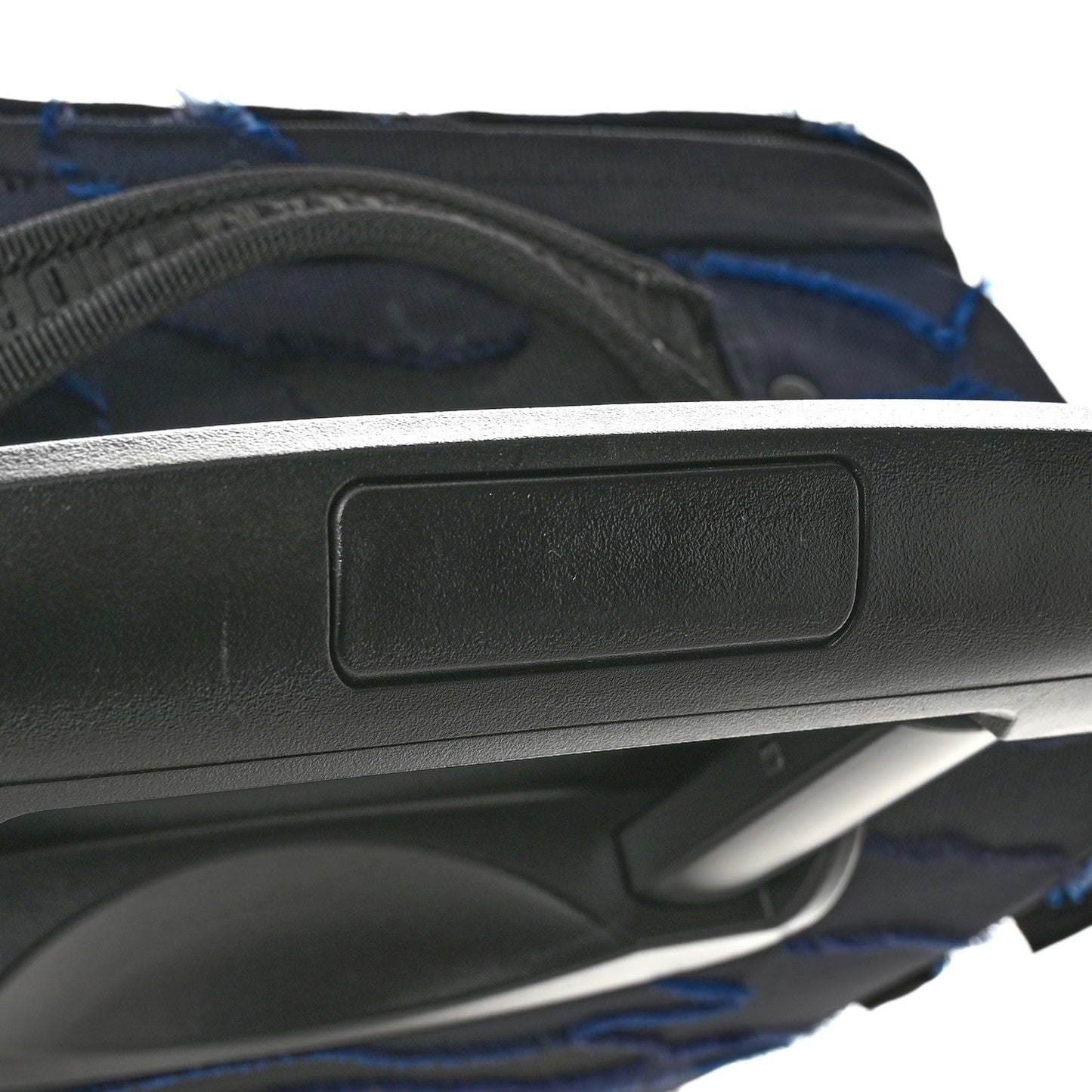Canvas Small Diortravel Suitcase Blue Multicolor