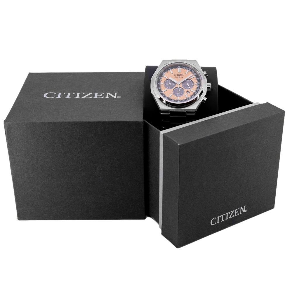 Citizen Men's CA4610-85Z Super Titanium Eco Drive Chrono