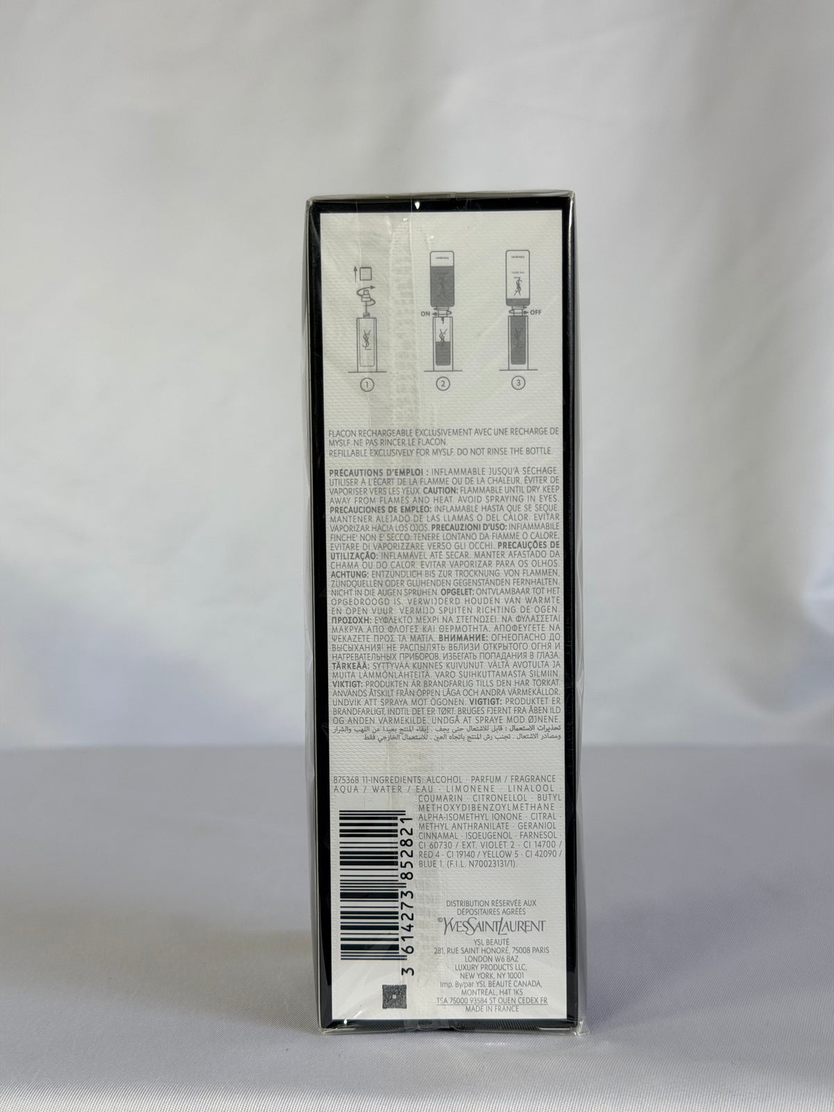 Yves Saint Laurent MYSLF Eau de Parfum Refillable 60ml
