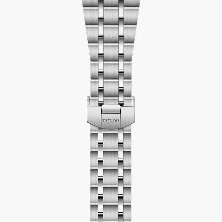 Tudor Royal Automatic Diamonds Black Dial Silver Steel Strap Watch for Men - M28600-0004
