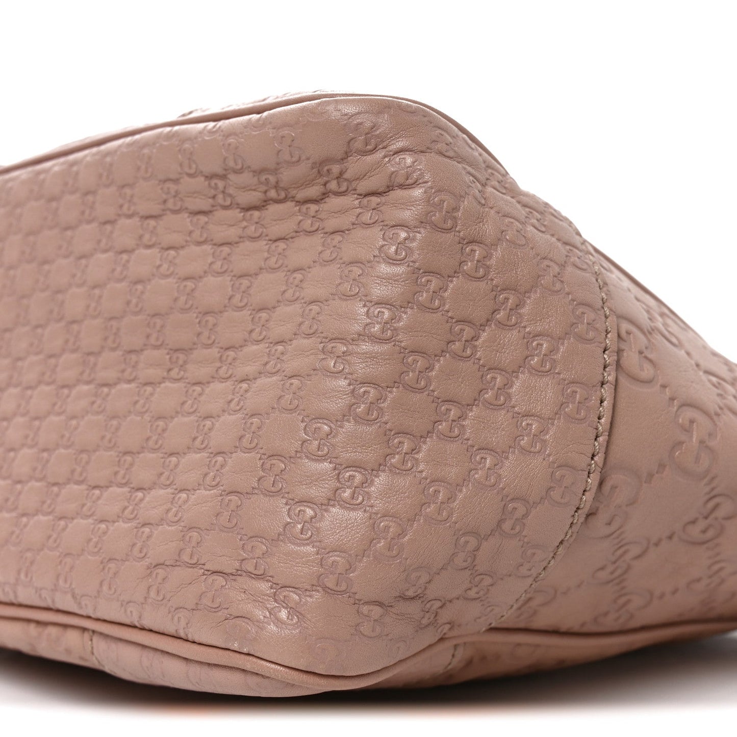 Guccissima Small Bree Zippered Tote Soft Pink