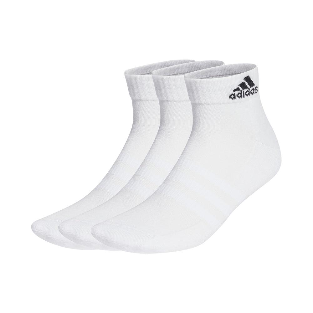 Adidas Cushioned Sportswear Ankle Socks (3 Pack | 3 Colours)