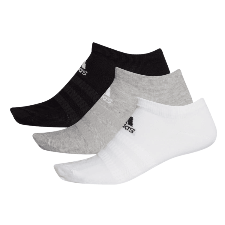 Adidas Lightweight Low Cut Socks (3 Pack | 3 Colours)