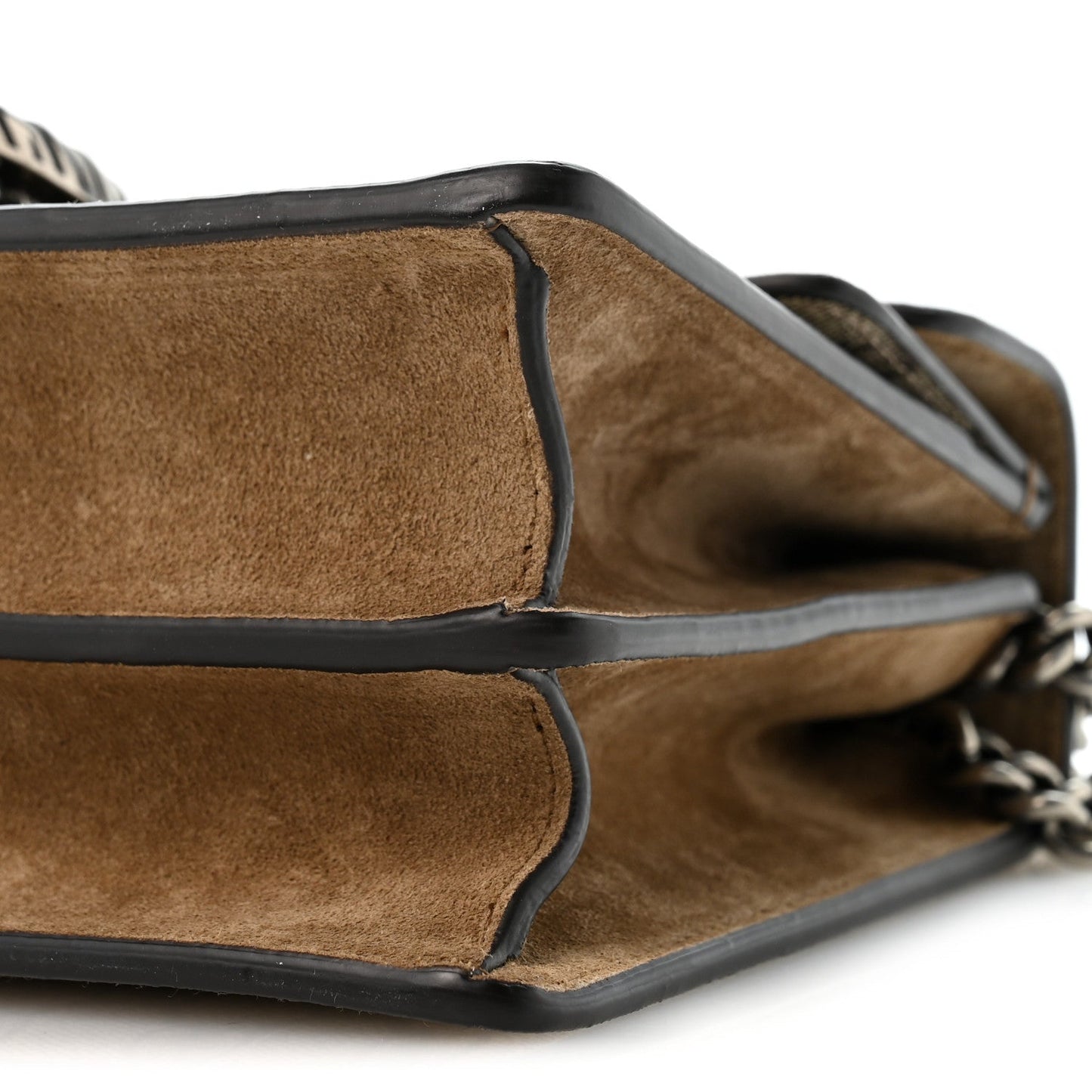 GG Supreme Monogram Small Dionysus Shoulder Bag Taupe