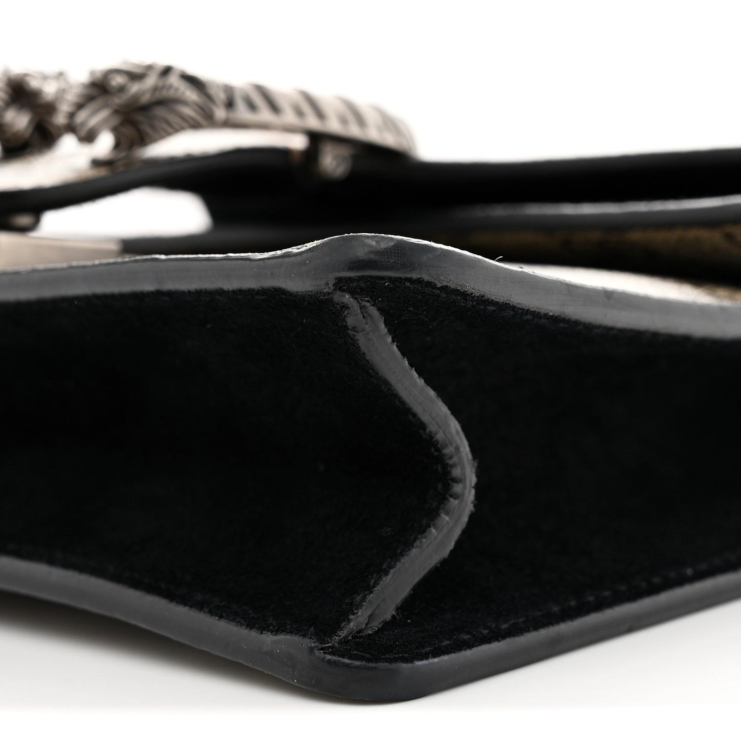 GG Supreme Monogram Mini Dionysus Shoulder Bag Black