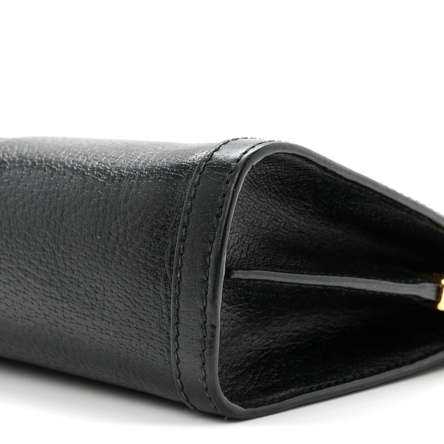 Calfskin GG Web Small Ophidia Chain Shoulder Bag Black