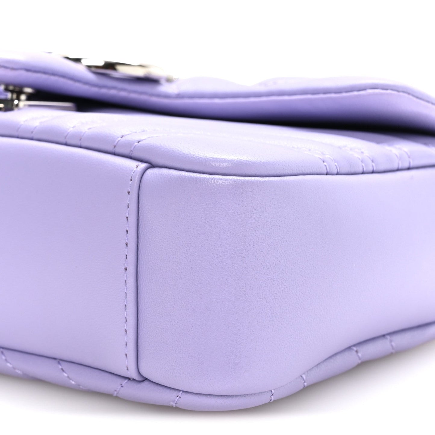 Lambskin Matelasse Small GG Marmont Shoulder Bag Lapis