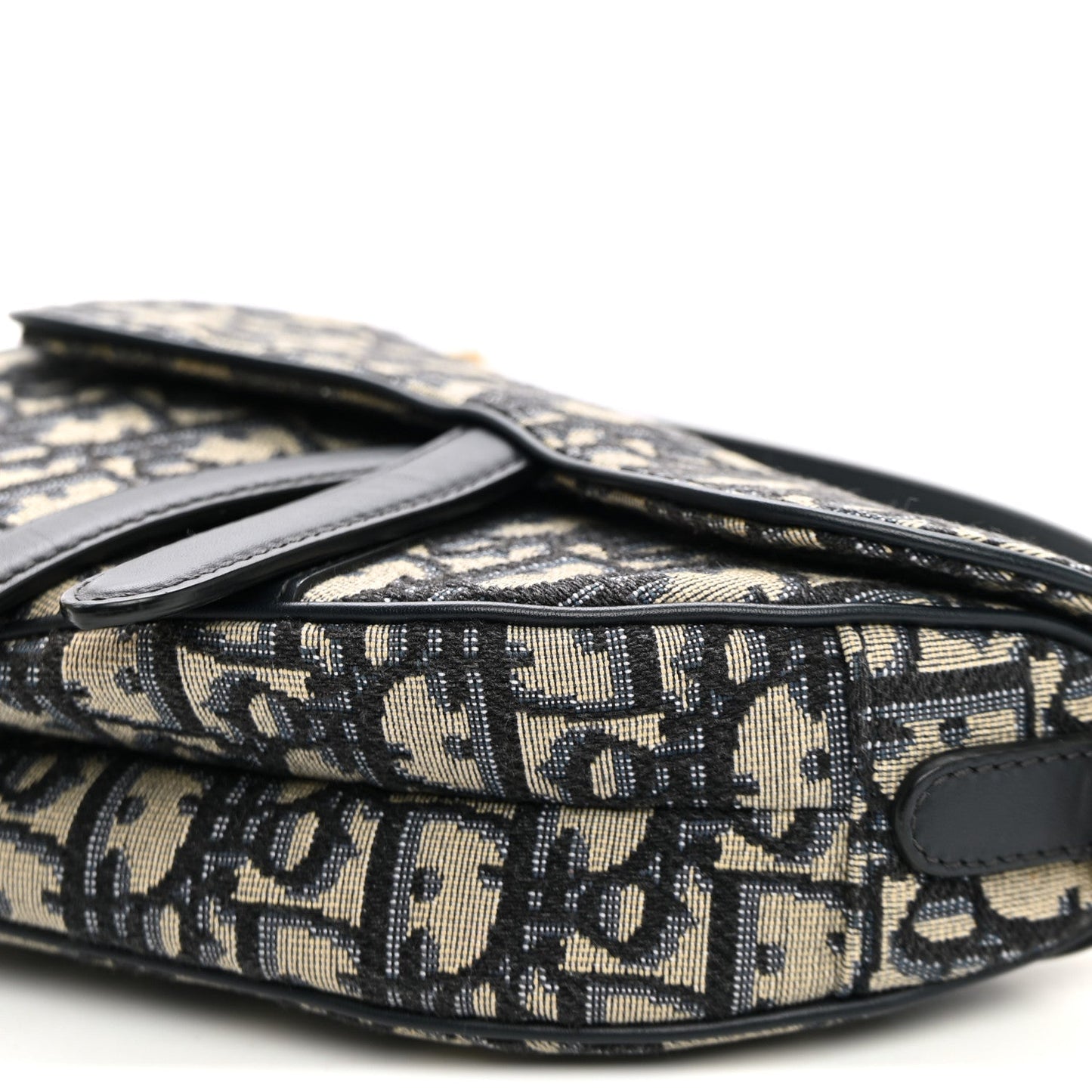 Oblique Mini Saddle Bag Blue