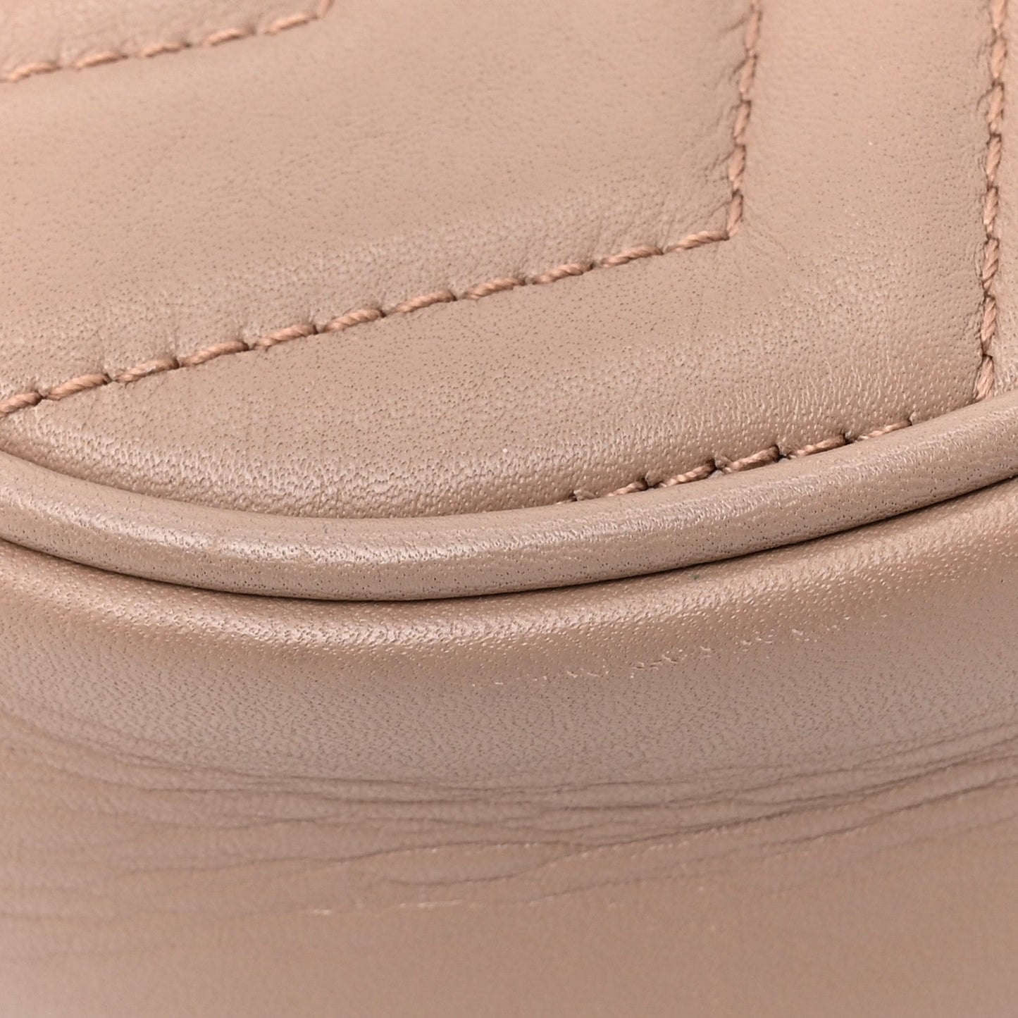 Calfskin Matelasse GG Marmont Belt Bag 95 38 95 38 Porcelain Rose