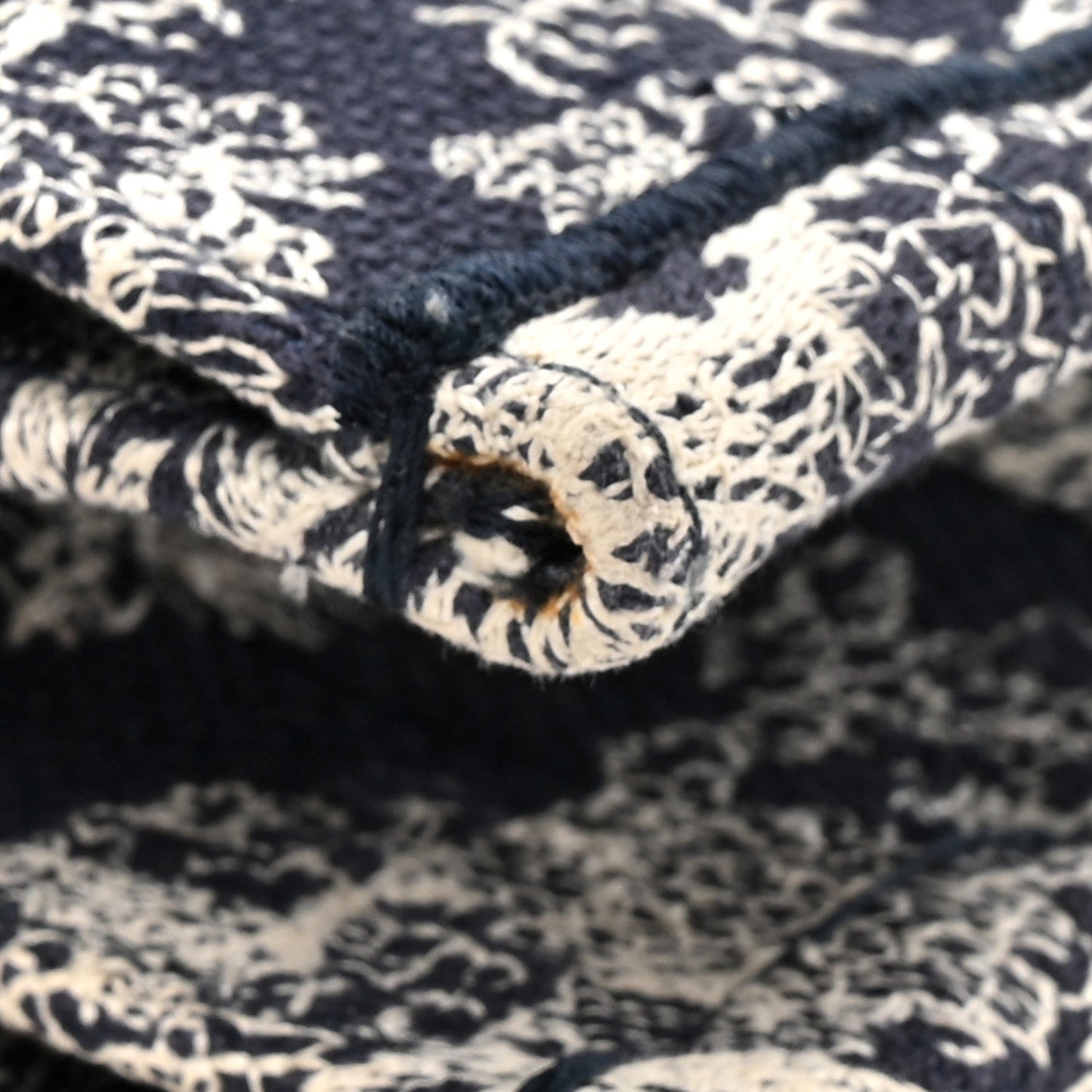 Calfskin Dioriviera Toile De Jouy Small Book Tote With Strap Blue Multicolor