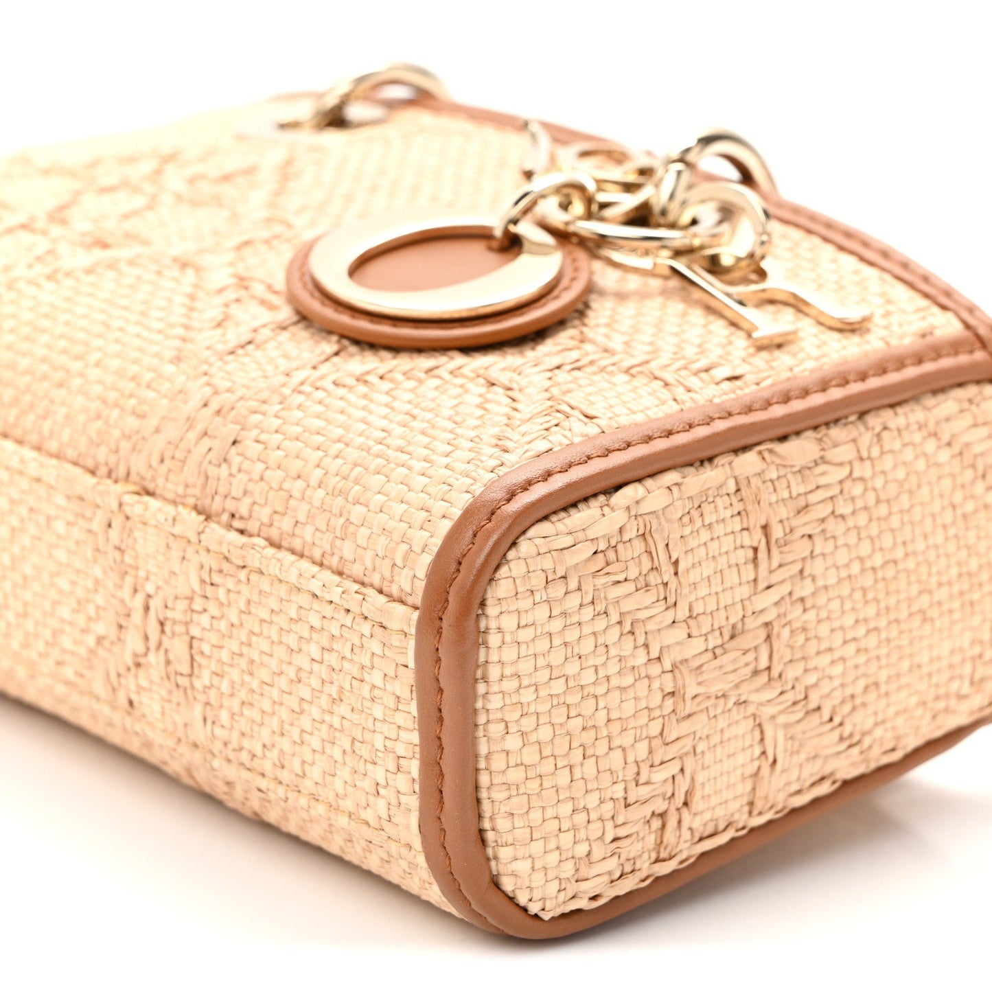 Raffia Micro Cannage Lady D-Joy Natural