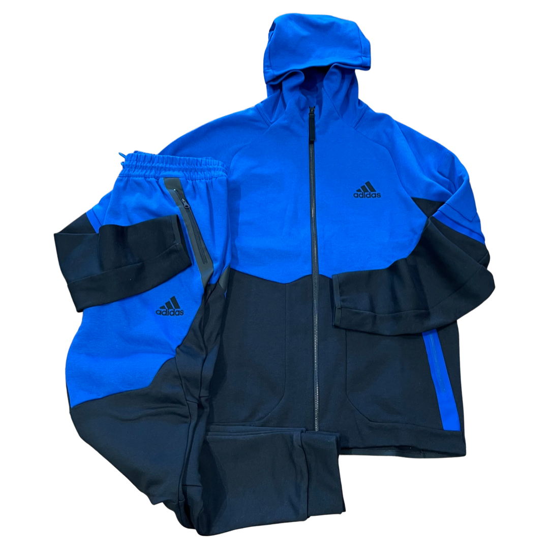 Adidas - ZIP HOODY TRACKSUIT Men’s - TEAM ROYAL BLUE