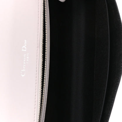 Calfskin Medium Diorama Flap Bag Off White