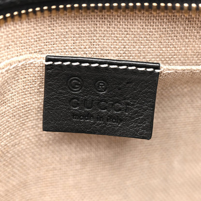 Microguccissima Mini Bree Messenger Bag Black