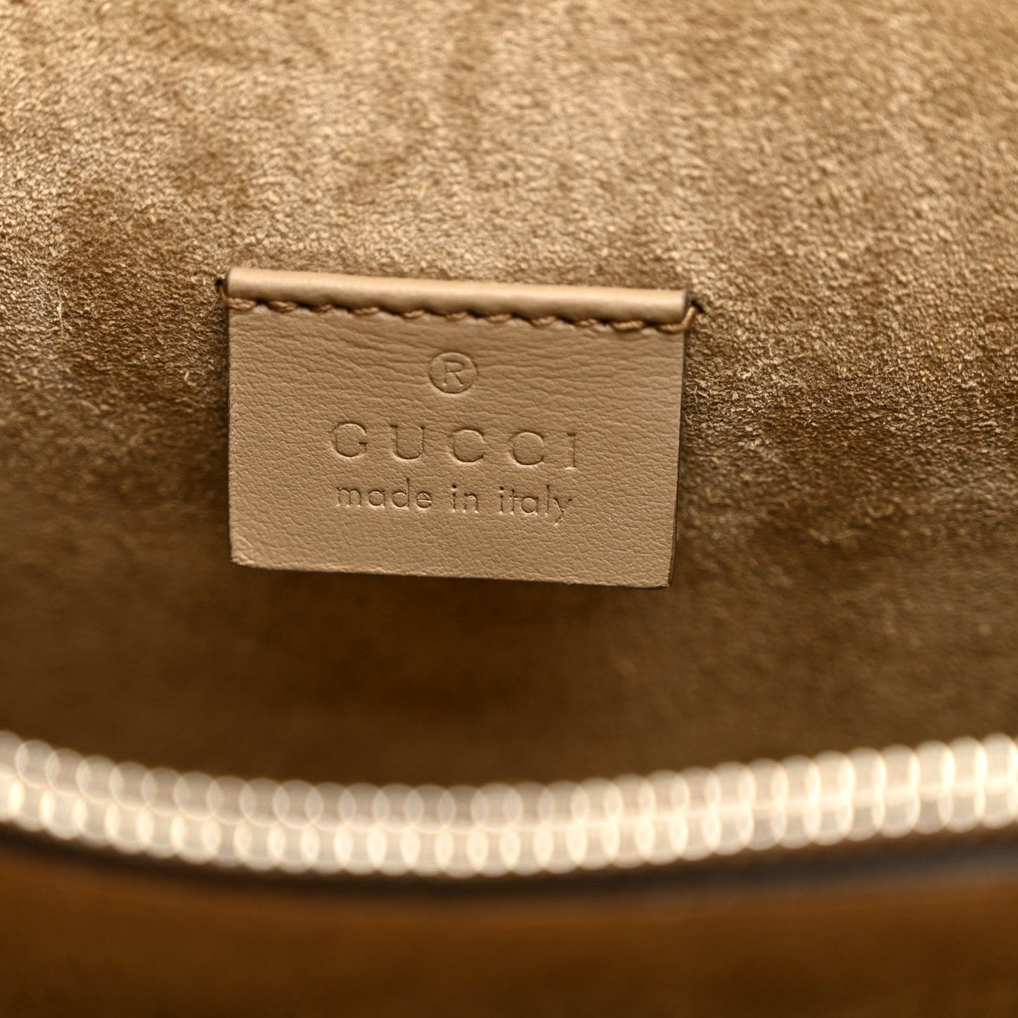 GG Supreme Monogram Small Dionysus Shoulder Bag Taupe