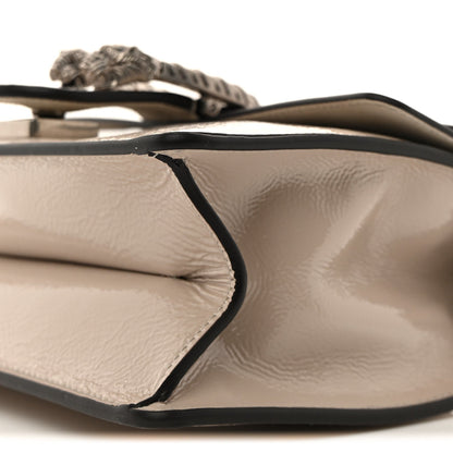 Crinkled Patent Small Dionysus Top Handle Bag Sphinx