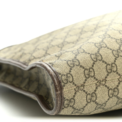 GG Supreme Monogram Large Rajah Chain Tote Beige New Acero