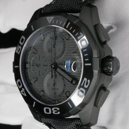 Tag Heuer Aquaracer Titanium Grey Dial Watch for Men - CAY218B.FC6370