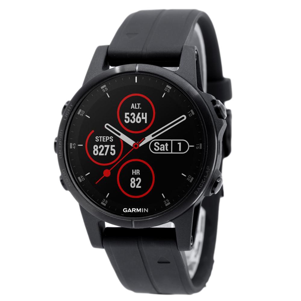 Garmin Unisex  010-01987-03 FENIX 5S PLUS BLACK WATCH