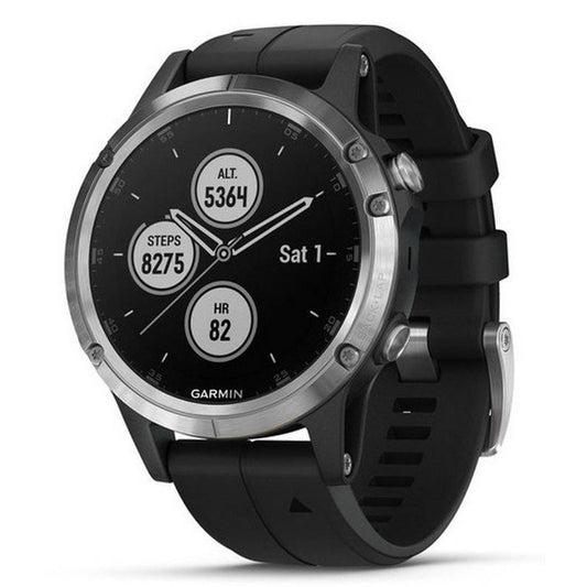 Garmin Unisex  010-01988-11 Fenix 5s Plus Silver Watch