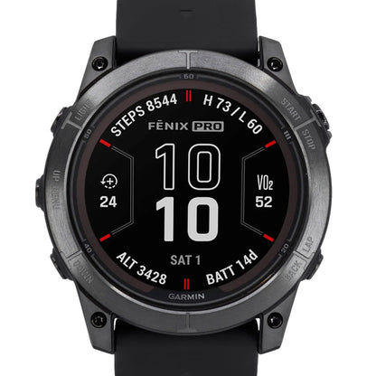 Garmin 010-02778-11 fēnix® 7X Pro – Sapphire Solar Edition Solar Men's Watch