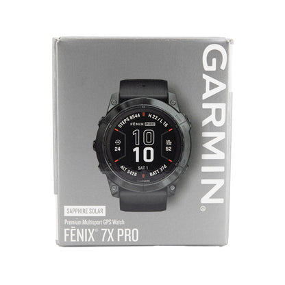 Garmin 010-02778-11 fēnix® 7X Pro – Sapphire Solar Edition Solar Men's Watch