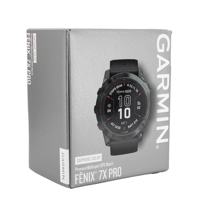 Garmin 010-02778-11 fēnix® 7X Pro – Sapphire Solar Edition Solar Men's Watch