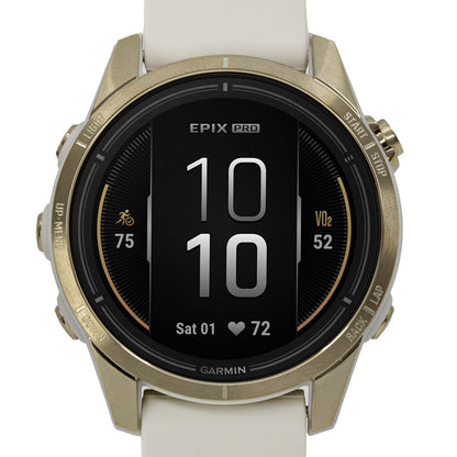 Garmin 010-02802-11 Epix Pro Gen 2 Sapphire Ed-42 Soft Gold