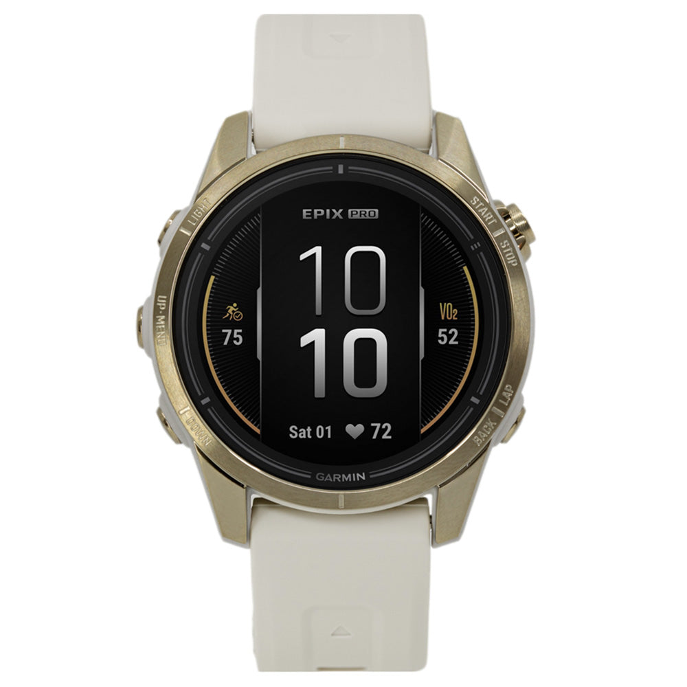 Garmin 010-02802-11 Epix Pro Gen 2 Sapphire Ed-42 Soft Gold