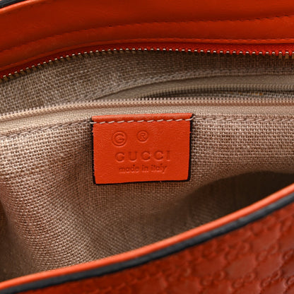 Microguccissima Small Bree Tote Sun Orange