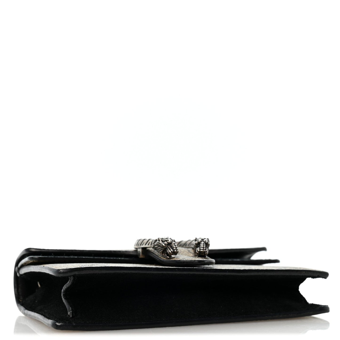 GG Supreme Monogram Super Mini Dionysus Shoulder Bag Black