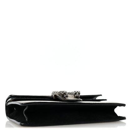GG Supreme Monogram Super Mini Dionysus Shoulder Bag Black