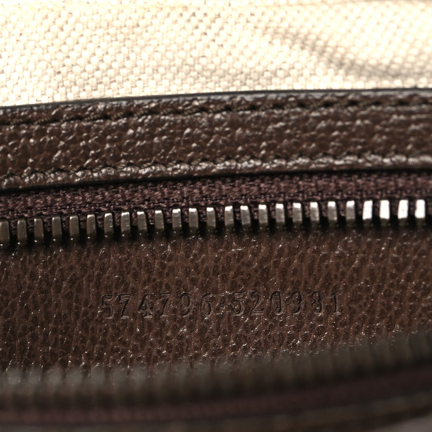 Soft GG Supreme Monogram Medium Ophidia Belt Bag Dark Brown