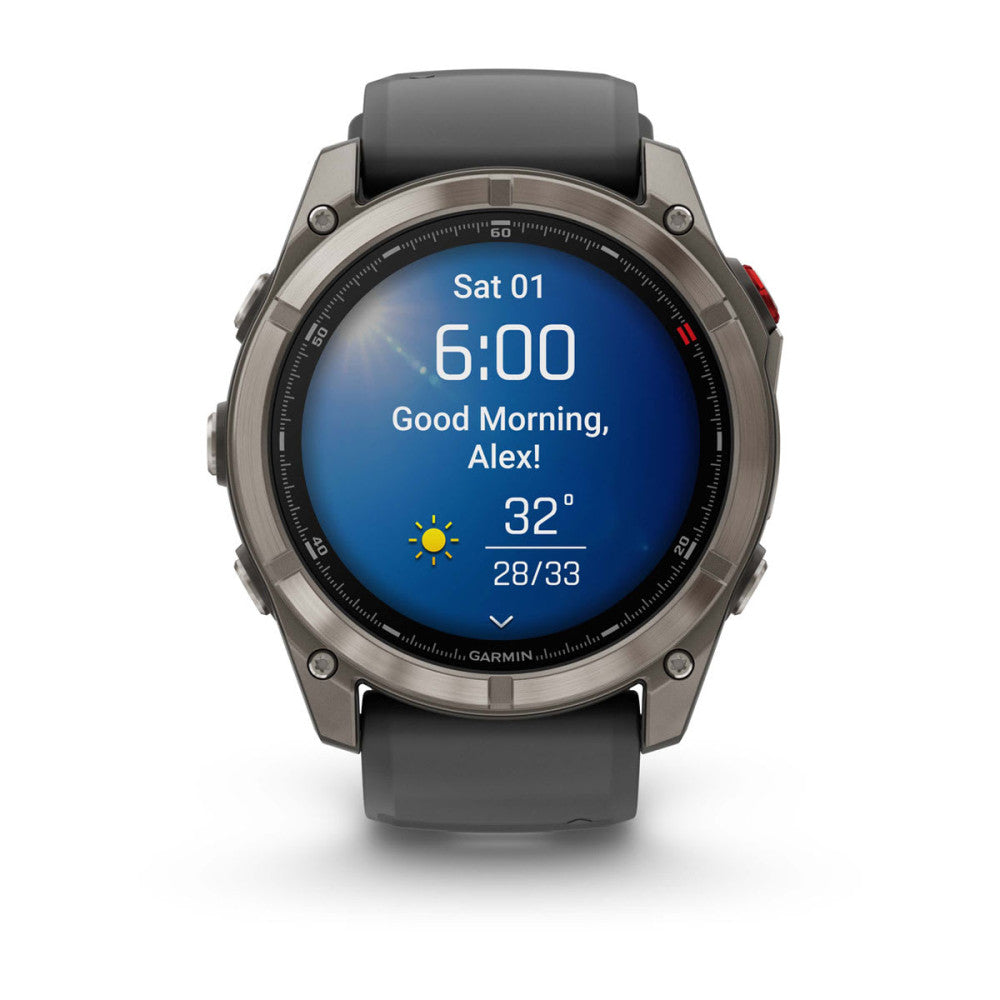 Garmin 010-03199-11 fēnix® 8 Pro Quartz Men's Watch