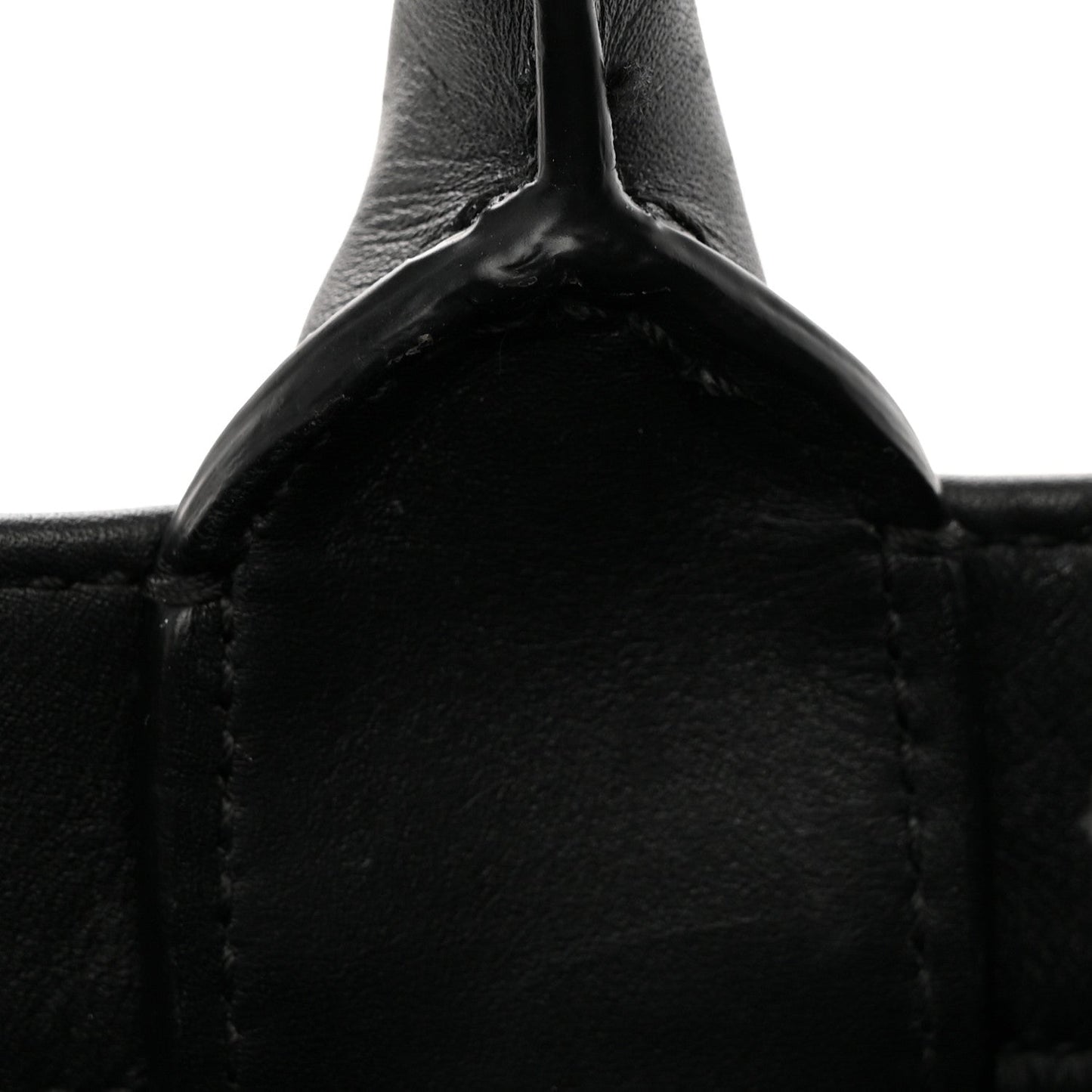 Calfskin Embossed Medium Book Tote Black