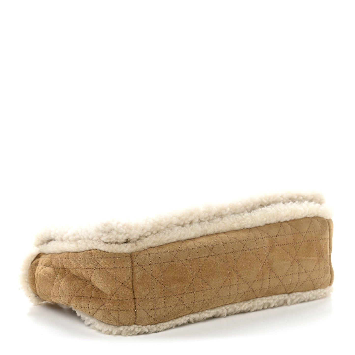 Shearling Cannage Large Caro Bag Camel