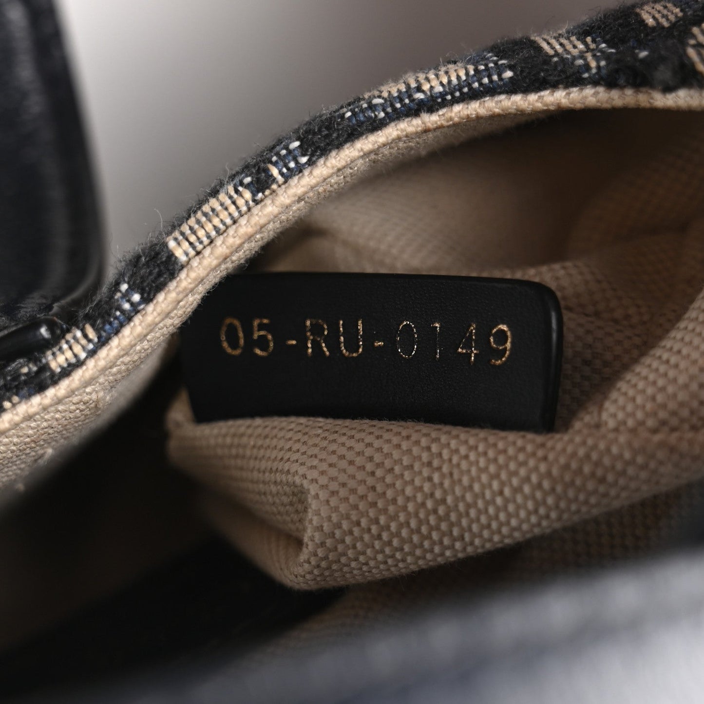 Oblique Mini Saddle Bag Blue